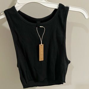 skims cotton rib cropped tank